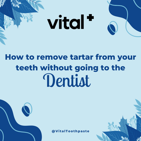 How to remove tartar from your teeth without going to the dentist.